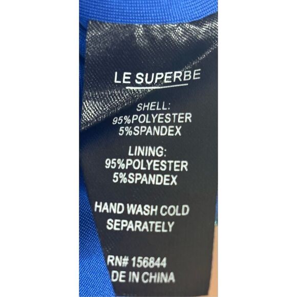Le Superbe Sequin Pencil Skirt in Blue NWT Size Small - Picture 10 of 10